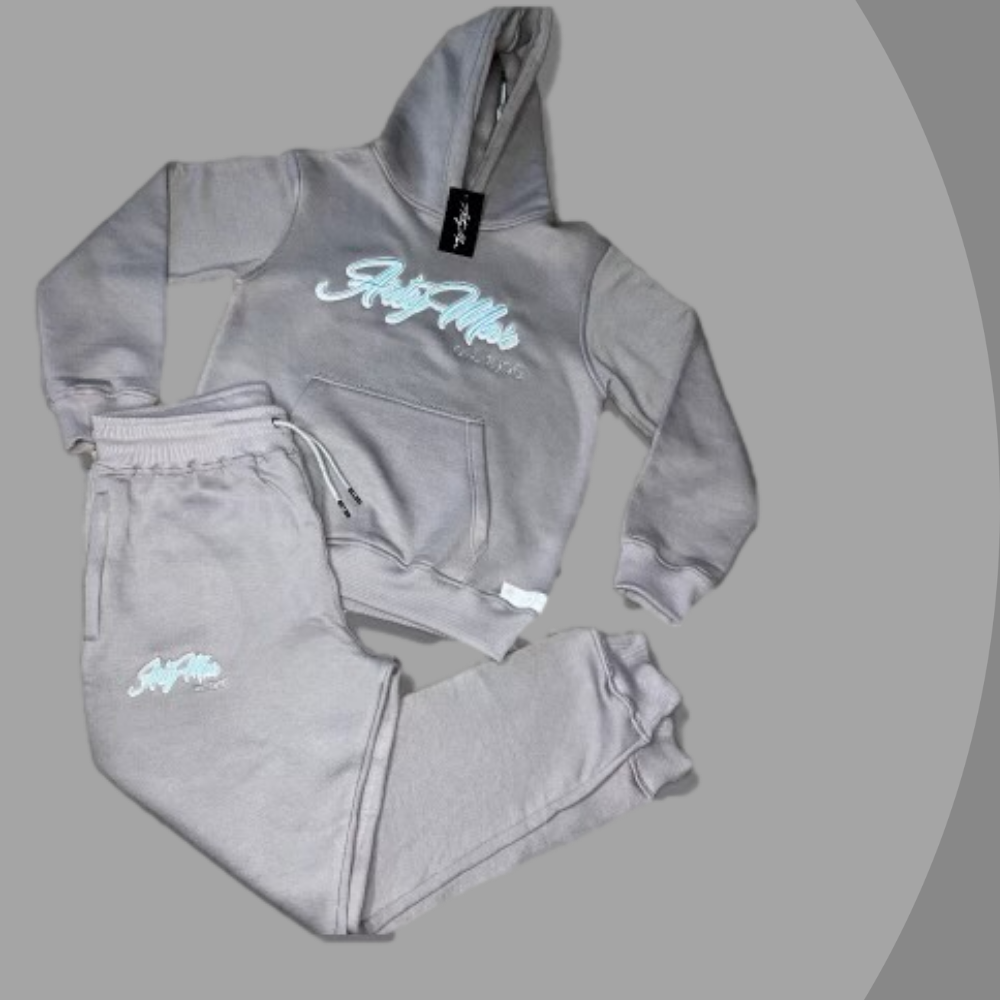 Hell When I'm Well Sweatsuit - Grey – ArtyMarCollection